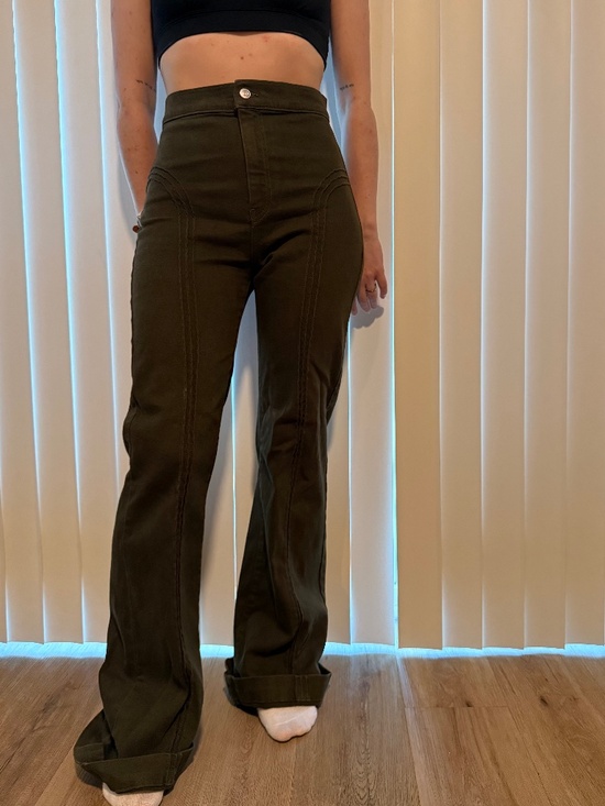 REVICE Denim - Revice Denim 100% Cotton Rollergirl - Deep Green - Size 28